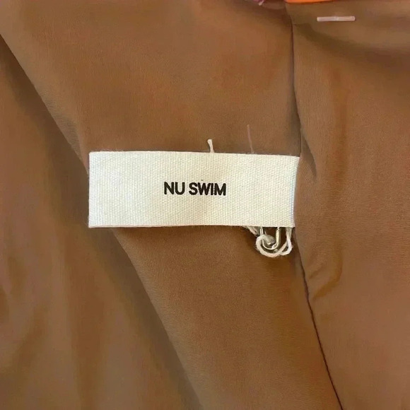 Nu Swim Noodle Floral One Piece Swimsuit Pink XL - Picture 5 of 7